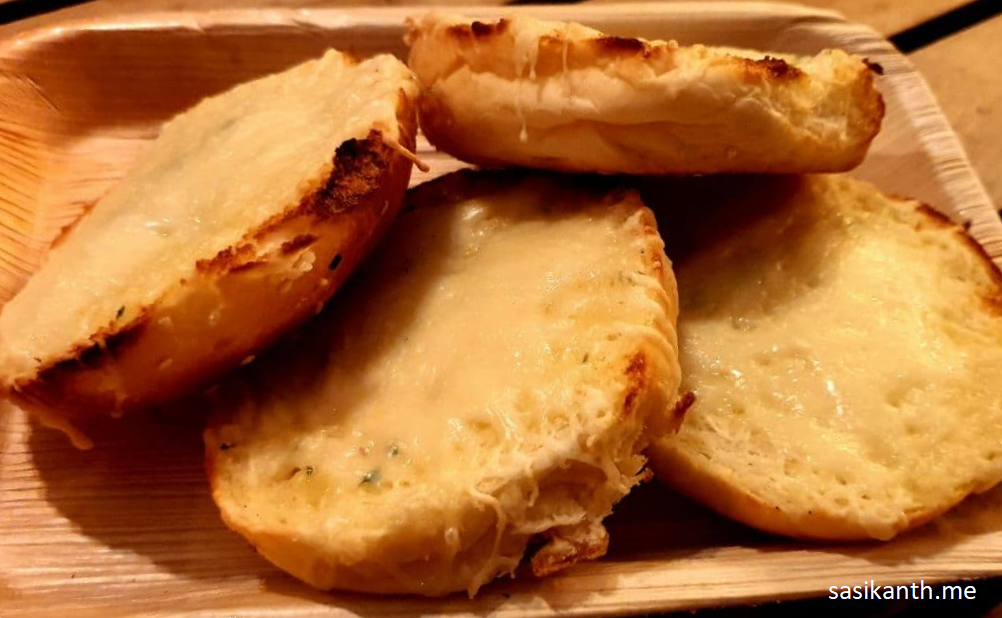 Coffee Cup - Cheese Garlic Bread