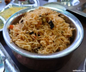 Biryani - Anand Bhavan