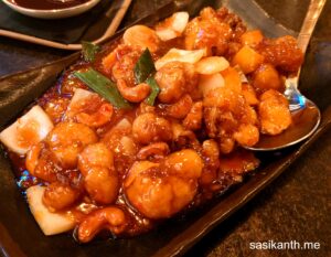 Mandarin - Battered Cauliflower with Kung Pao Sauce