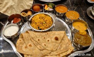 Arya Bhavan Wembley - North Indian Thali